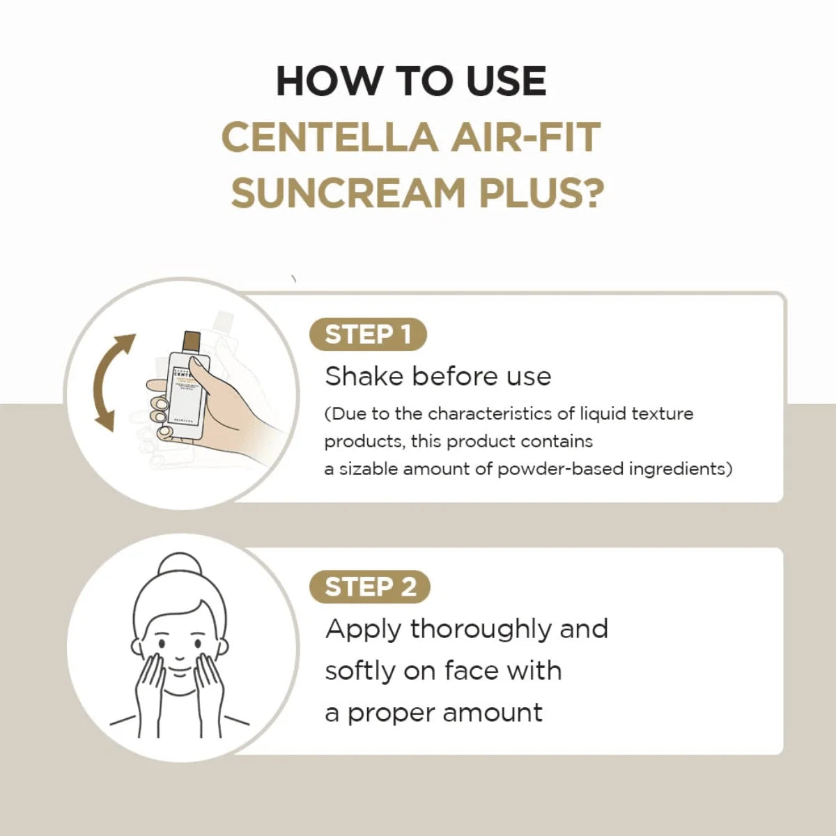 SKIN1004 Madagascar Centella Air-Fit Suncream Plus SPF50+ 50ml