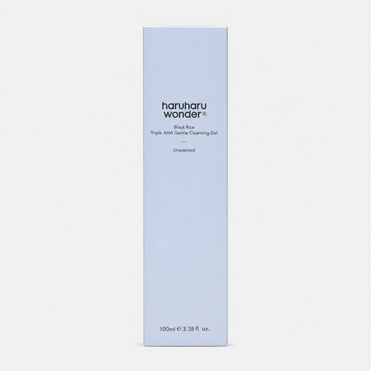 Haruharu Wonder Black Rice Triple AHA Gentle Cleansing Gel 100ml