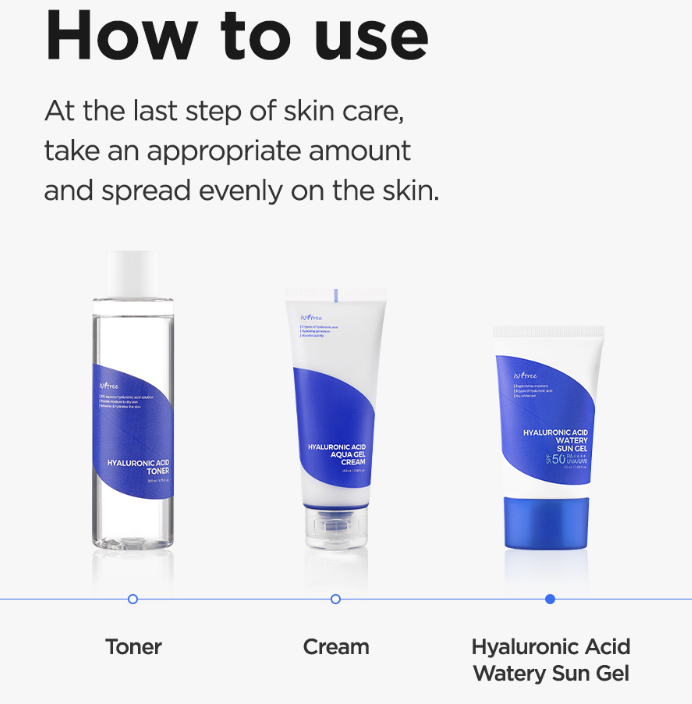 Isntree Hyaluronic Acid Watery Sun Gel SPF50+ 50ml