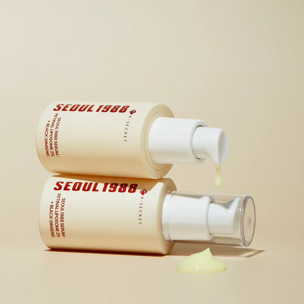 Seoul1988 Serum : Retinal Liposome 2% + Black Ginseng 30ml