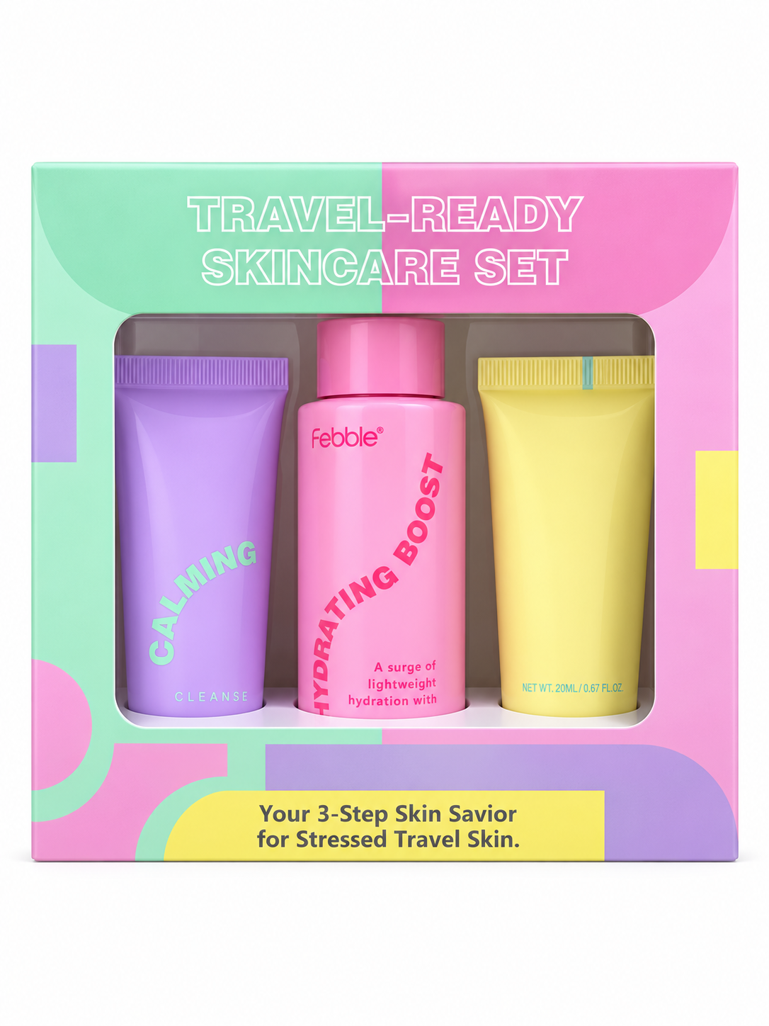 Febble Travel Ready Skincare Set