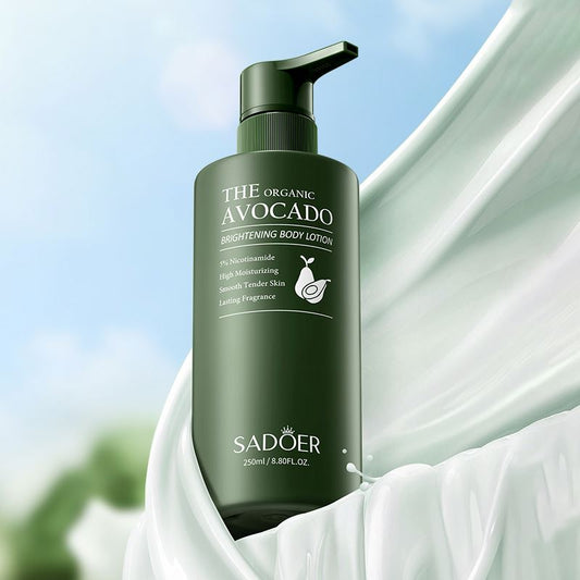 SADOER Avocado Body Lotion with 5% Niacinamide
