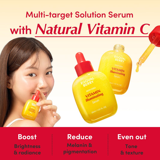 EQQUALBERRY Vitamin Illuminating Serum – 30ml