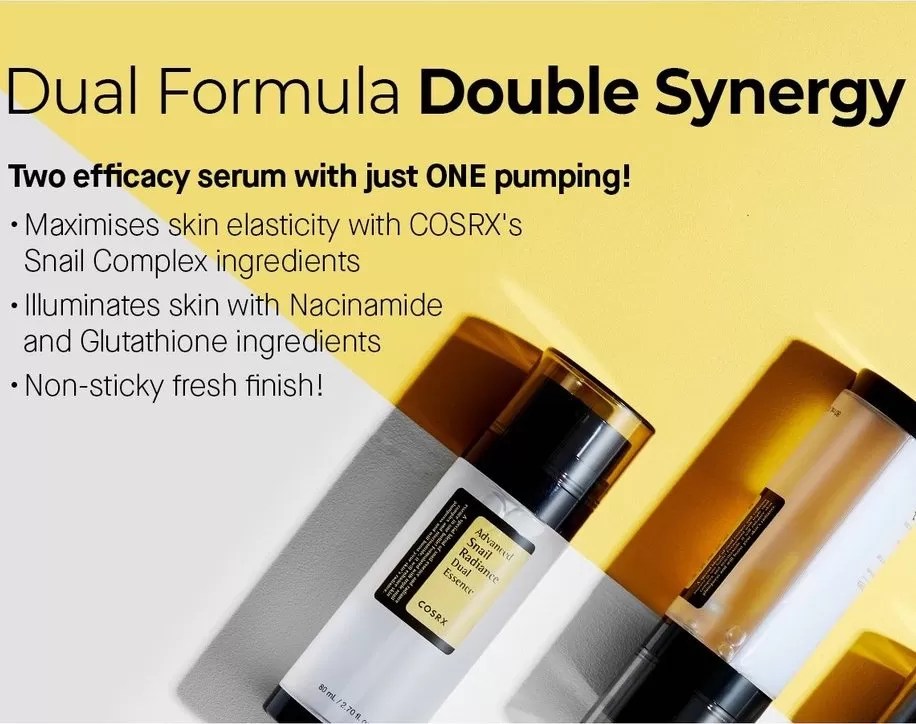 COSRX Advanced Snail Radiance Dual Essence 80ml