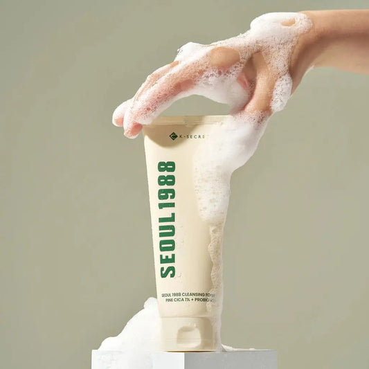 Seoul 1988 Cleansing Foam: Pine Cica 1% + Probiotics