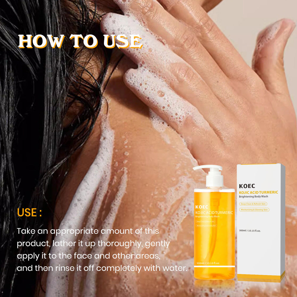 Koec Kojic Acid Turmeric Shower Gel 300g