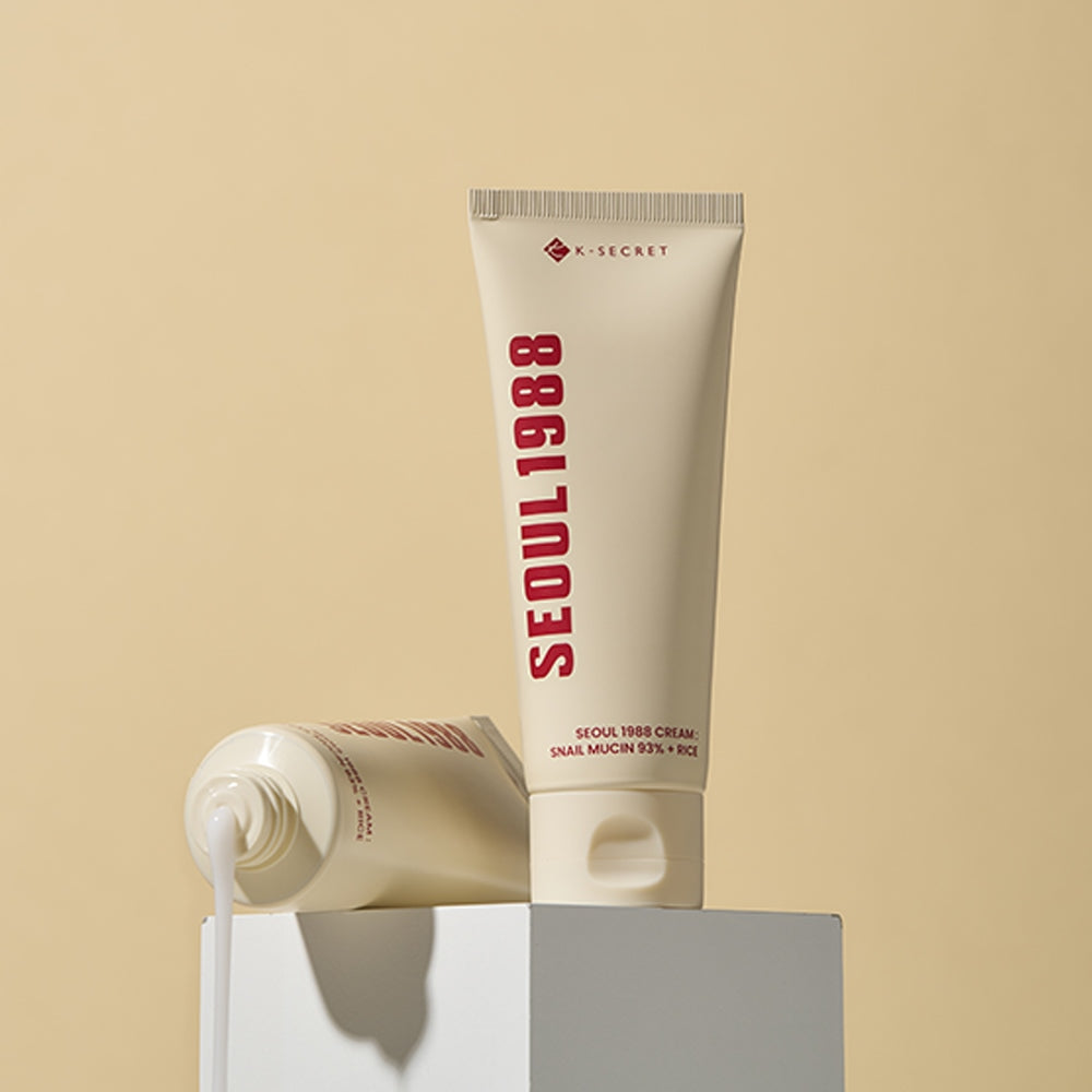 K-Secret, SEOUL 1988 Cream : Snail Mucin 93% + Rice
