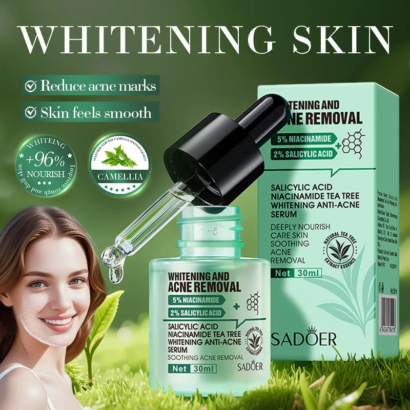 Salicylic Acid Whitening Serum for Acne and Brightening – SADOER