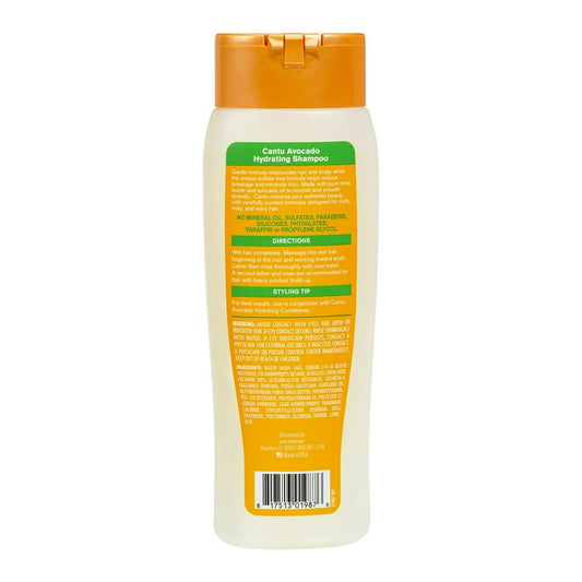 Cantu Avocado Sulfate Free Shampoo with Avocado Oil Shea Butter