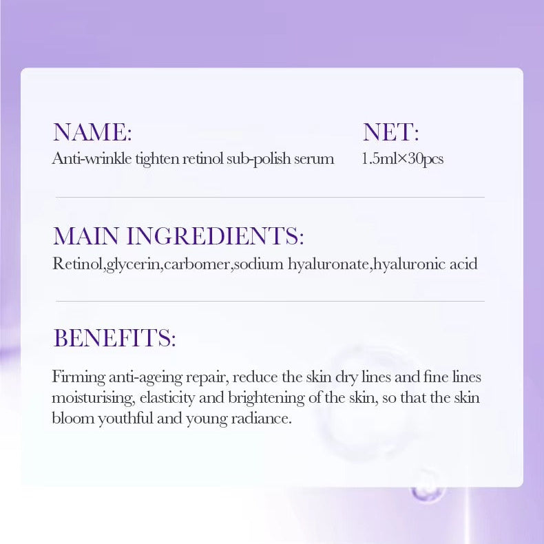 BIOAQUA Anti-Wrinkle Ampoule Set (10 × Ampoules)