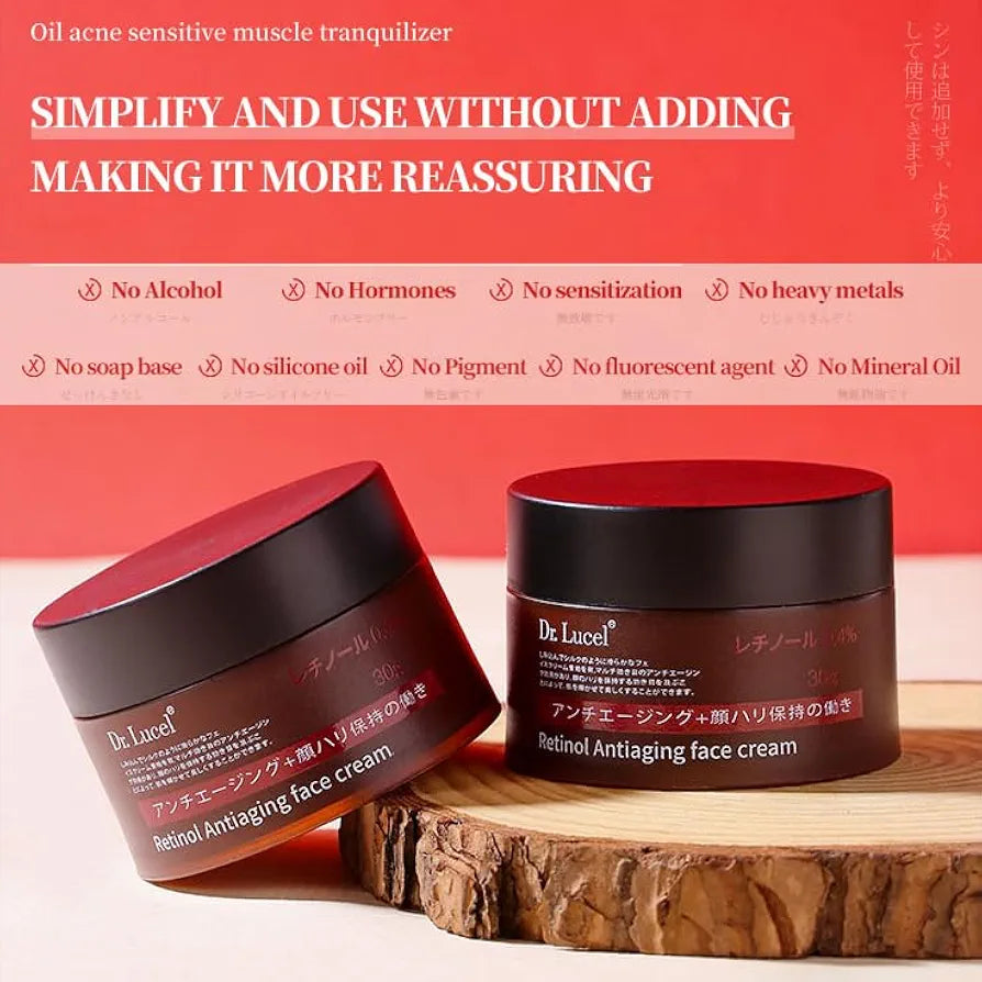 Dr. Lucel Retinol 0.4% Anti-Aging Face Cream – 30g