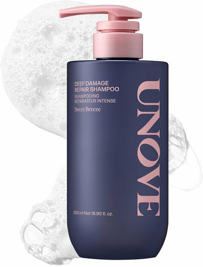 UNOVE Deep Damage Repair Shampoo [500ml x 2]
