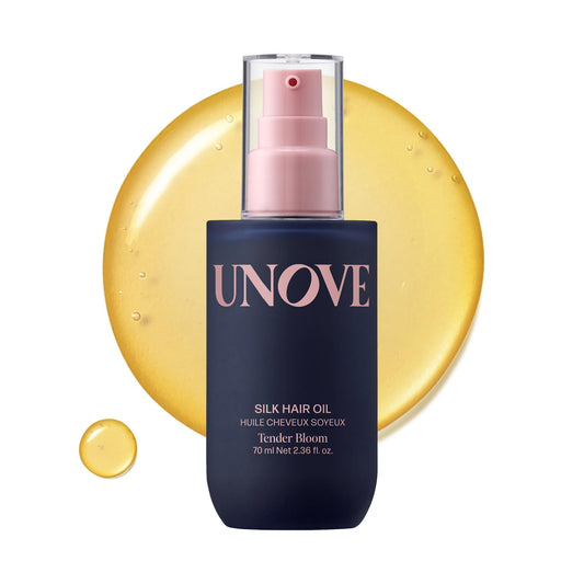 UNOVE Silk Hair Oil [70ml x 2] +  Deep Repair Hair Mask [40ml]