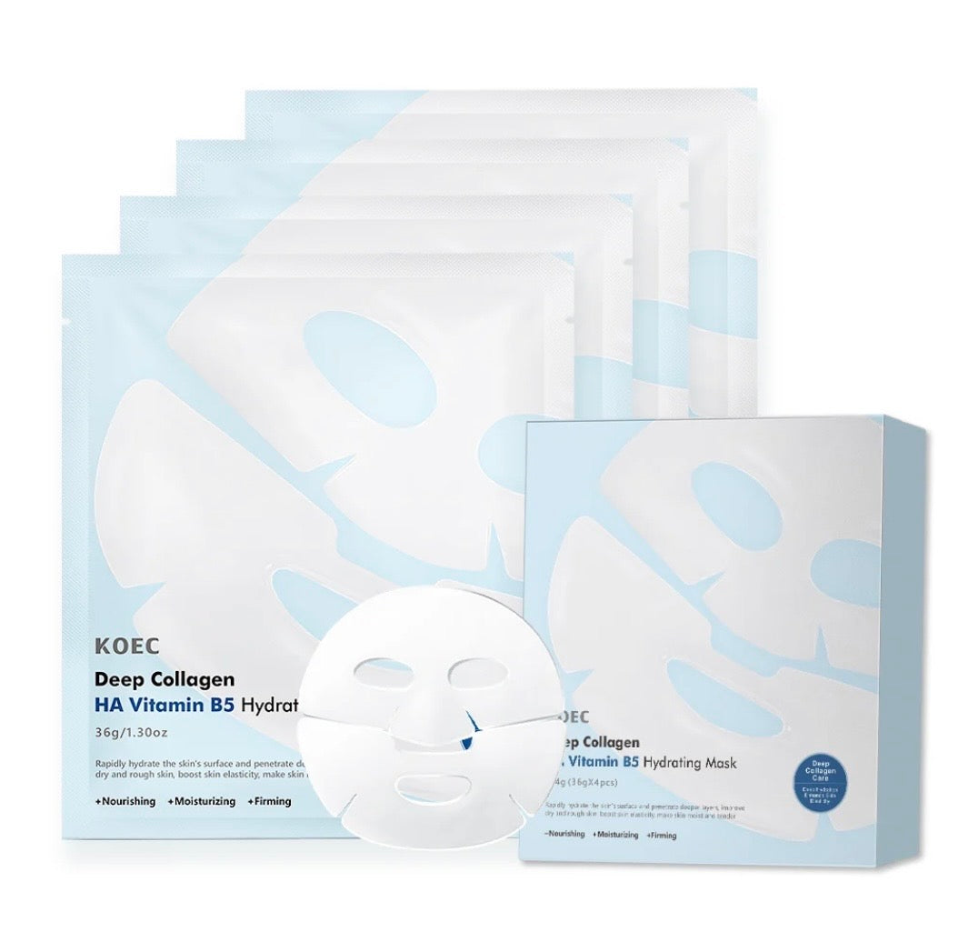 KOEC Deep Collagen HA & VB5 Gel Peel Off Mask [36g]