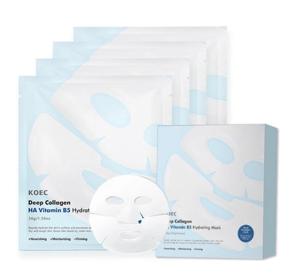 KOEC Deep Collagen HA & VB5 Gel Peel Off Mask [36g]