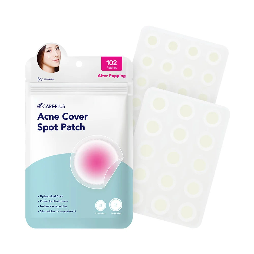 Olive Young CarePlus Acne Cover Patch [Sizes 10mm + 12mm]
