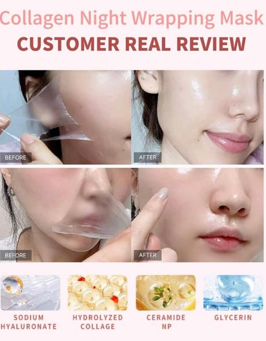 Collagen Night Wrapping Mask [75ml]