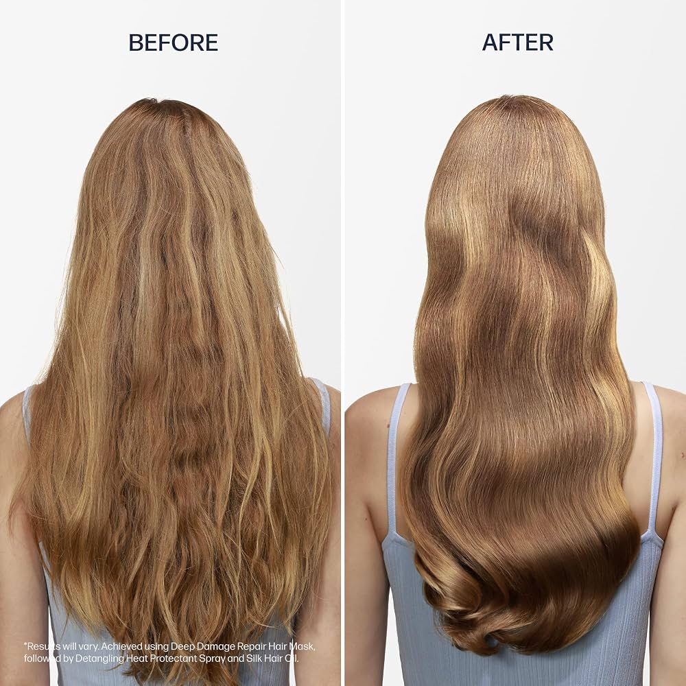 UNOVE Silk Hair Oil [70ml x 2] +  Deep Repair Hair Mask [40ml]