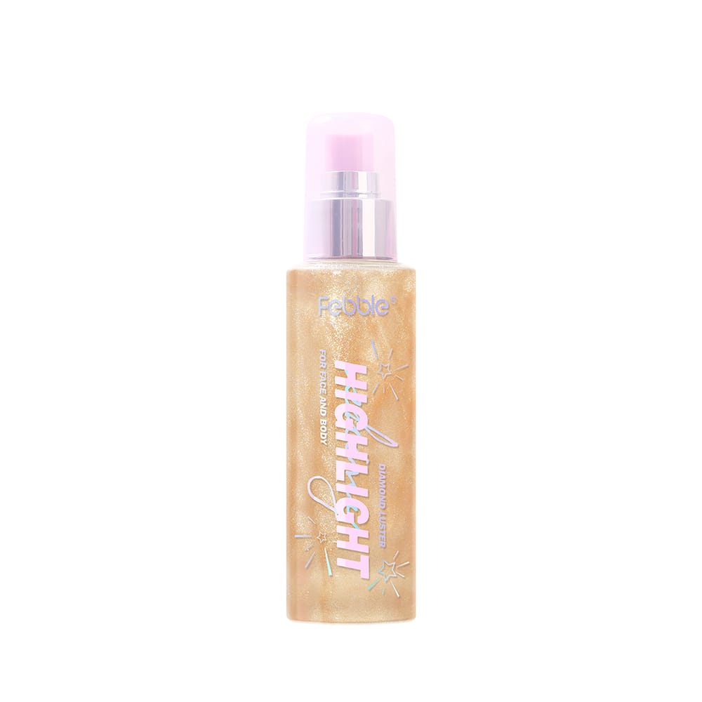 Febble Diamond Luster Highlight Face and Body Spray