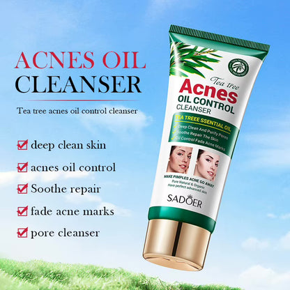 SADOER - Tea Tree Acne Oil Control Cleanser [100g]