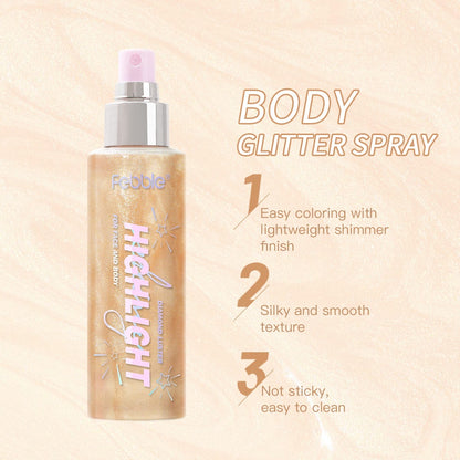 Febble Diamond Luster Highlight Face and Body Spray