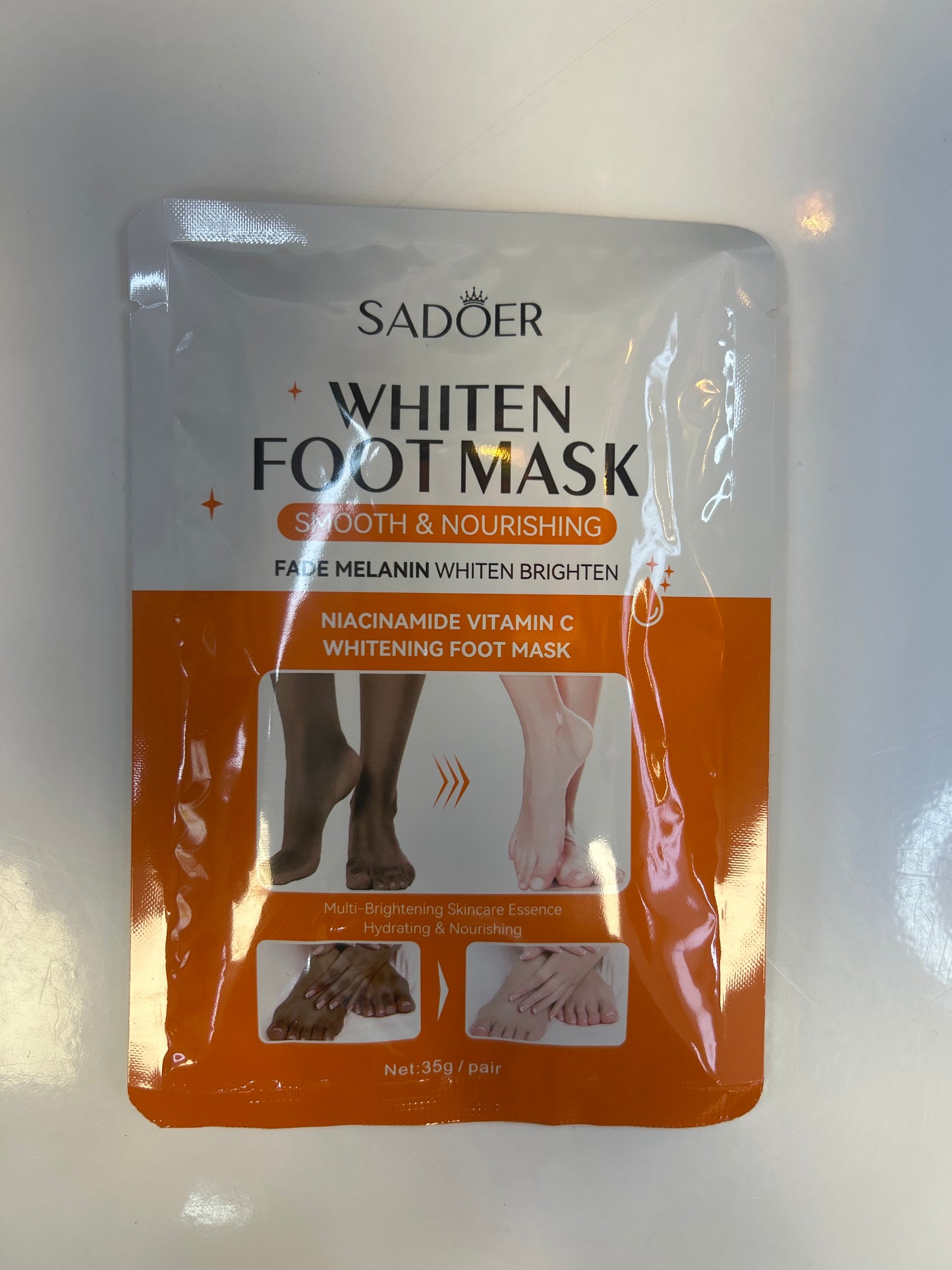 SADOER -  Whitening Foot Mask 1 pair