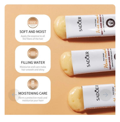 SADOER - Ginger Hair Mask Sachets 10g x 20pcs
