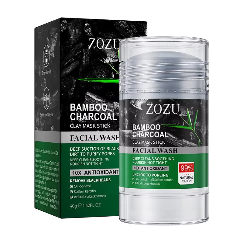 ZOZU Bamboo Charcoal Clay Mask Stick 40g