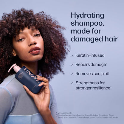 UNOVE Deep Damage Repair Shampoo [500ml x 2]