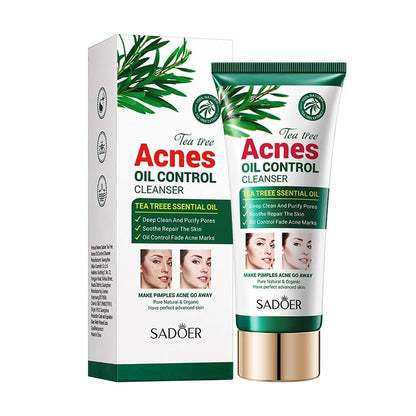 SADOER - Tea Tree Acne Oil Control Cleanser [100g]