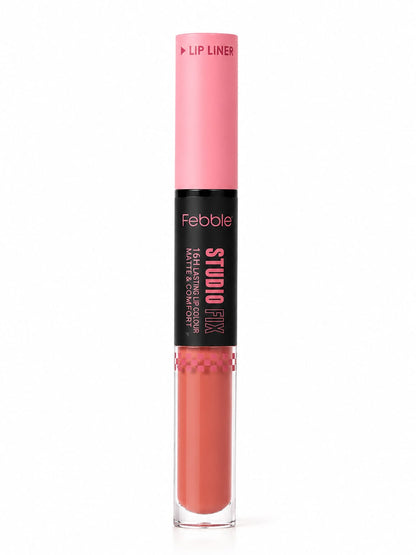 Febble Studio Fix 16H Creamy Lip Liner & Glassy Lip Gloss