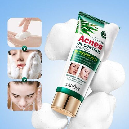 SADOER - Tea Tree Acne Oil Control Cleanser [100g]