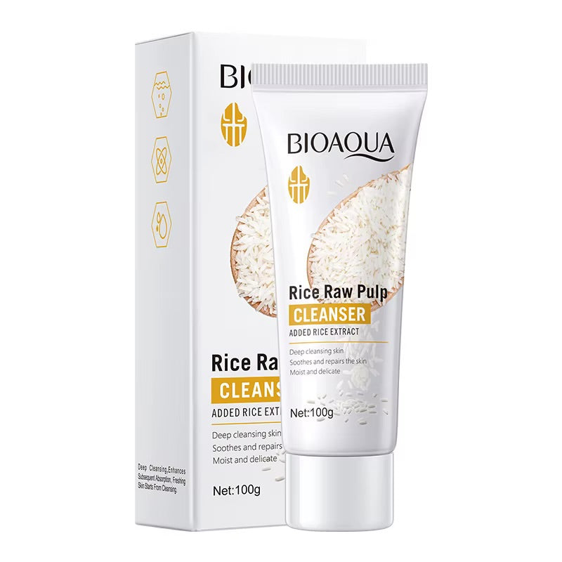 BIOAQUA Rice Raw Pulp Cleanser 100g