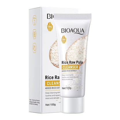 BIOAQUA Rice Raw Pulp Cleanser 100g