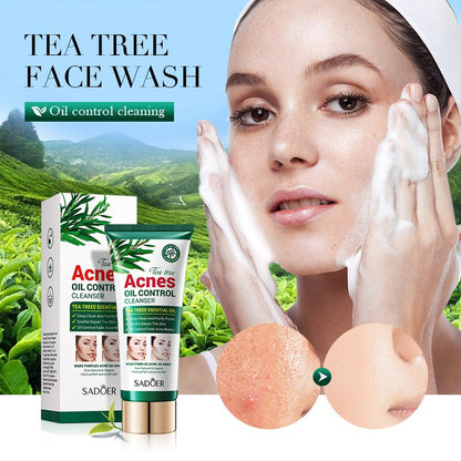 SADOER - Tea Tree Acne Oil Control Cleanser [100g]