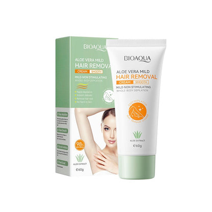 BIOAQUA Aloe Vera Mild Hair Removal Cream 60g