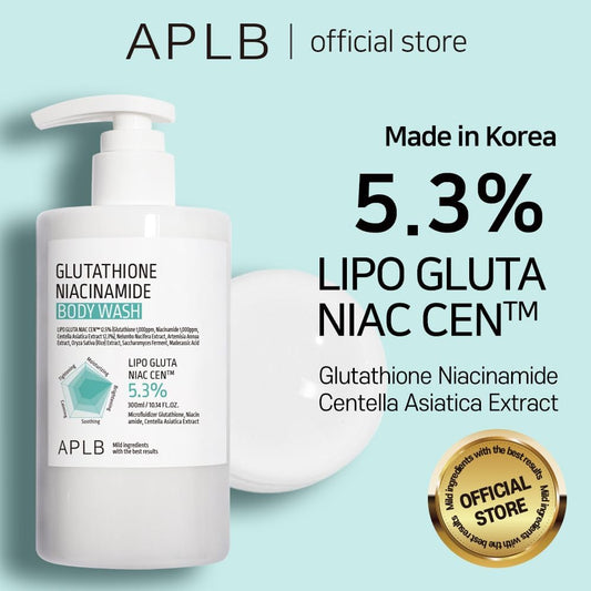 APLB Glutathione Niacinamide 5.3% Body Wash 300ml