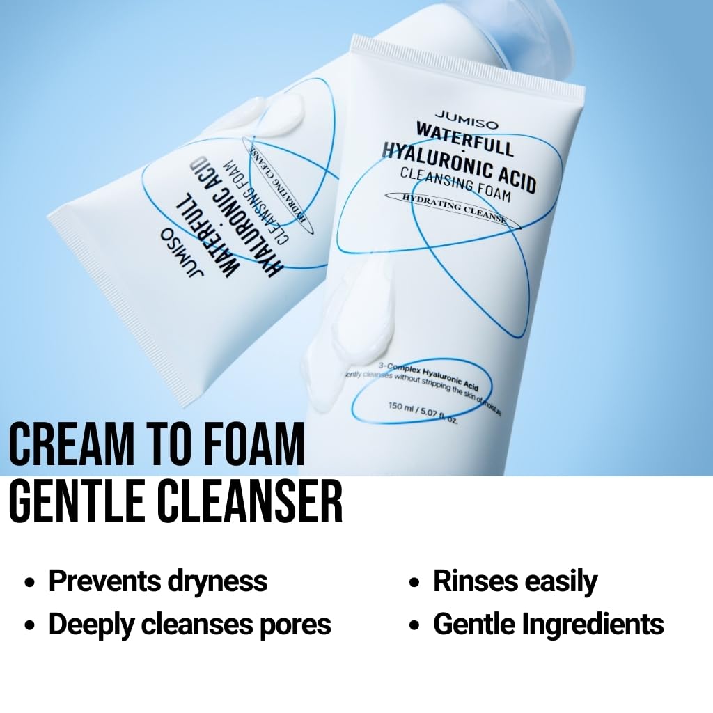 Jumiso Waterfall Hyaluronic Acid Cleansing Foam [150ml]
