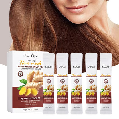 SADOER - Ginger Hair Mask Sachets 10g x 20pcs