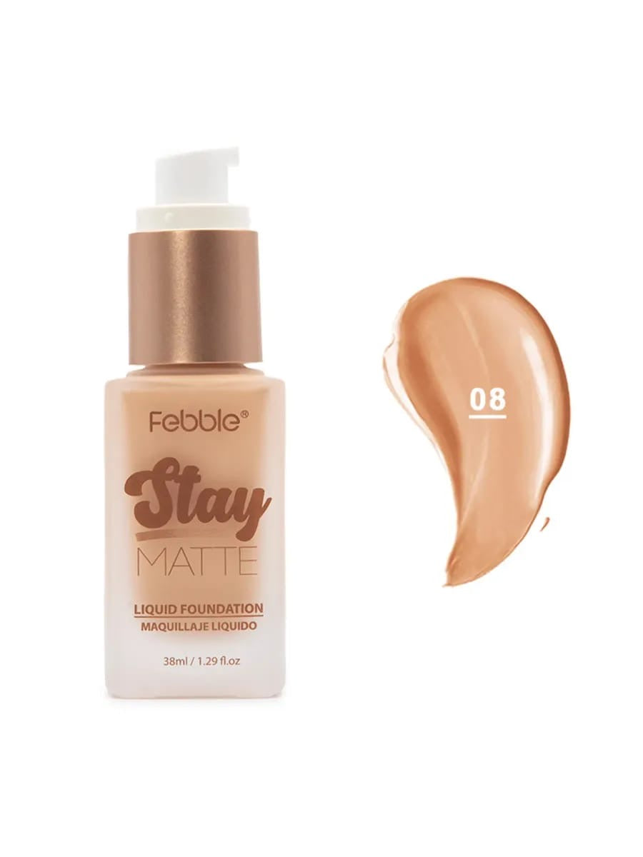 Febble Stay Matte Liquid Foundation 38ML