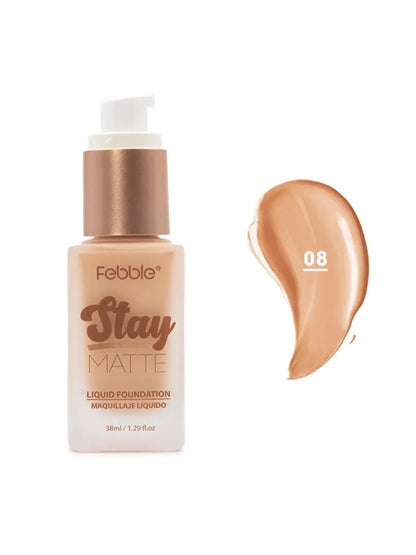 Febble Stay Matte Liquid Foundation 38ML
