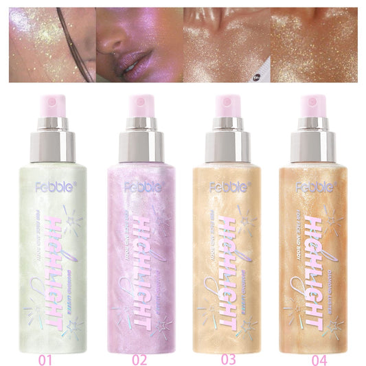 Febble Diamond Luster Highlight Face and Body Spray