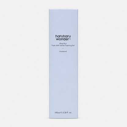 Haruharu Wonder Black Rice Triple AHA Gentle Cleansing Gel 100ml