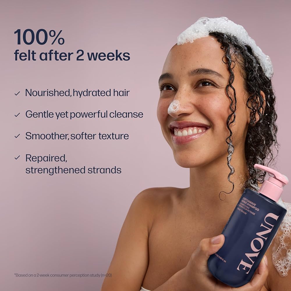 UNOVE Deep Damage Repair Shampoo [500ml x 2]