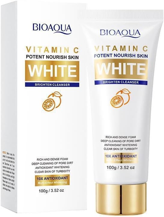 Bio Aqua Vitamin C Potent Nourish Skin Face Cleanser 100g