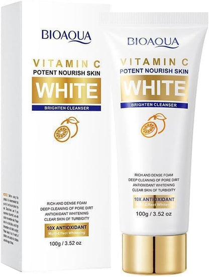 Bio Aqua Vitamin C Potent Nourish Skin Face Cleanser 100g