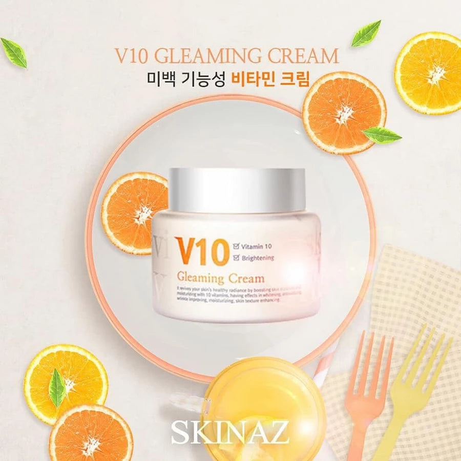 SKINAZ V10 Gleaming Cream 100ml