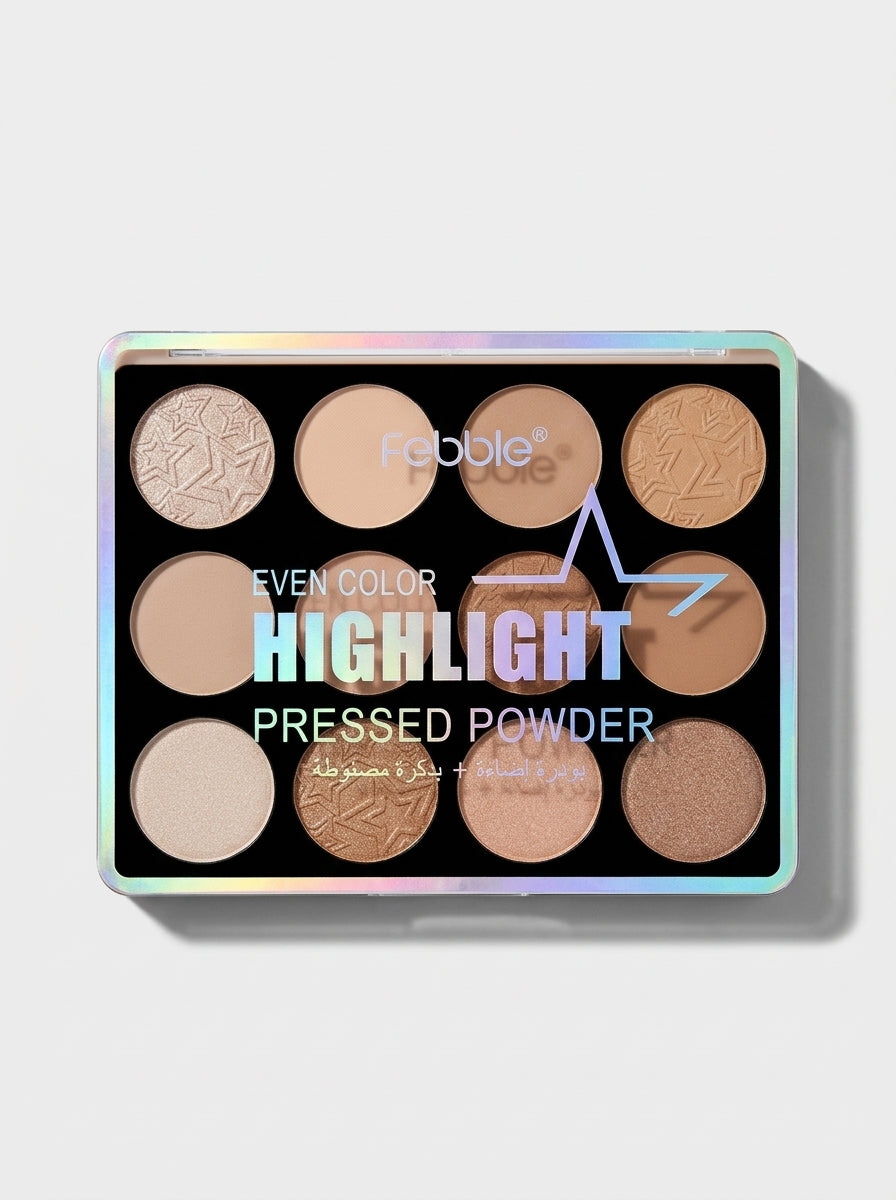 Febble Even Color Highlight Pressed Powder 20.8g