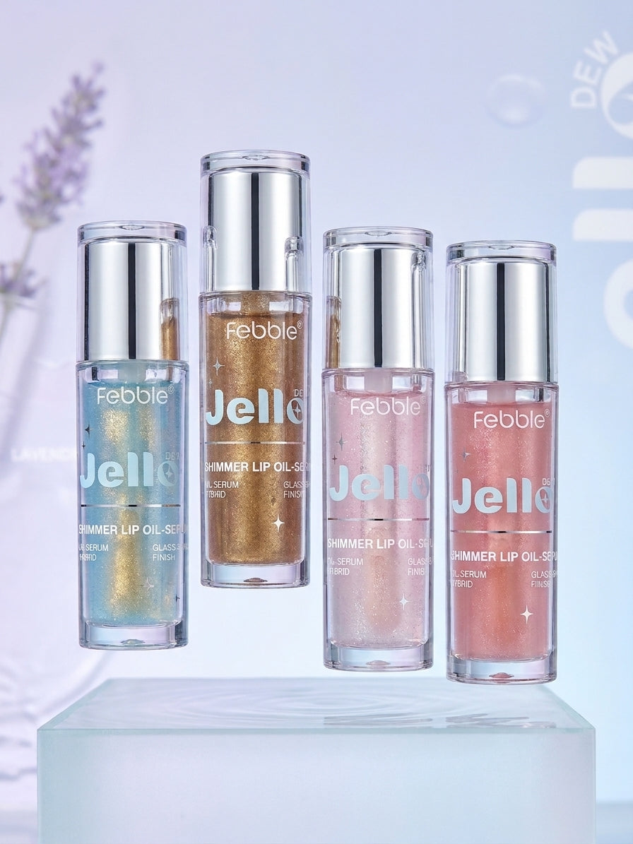 Febble Jello Shimmer Lip Oil Serum 2.4g