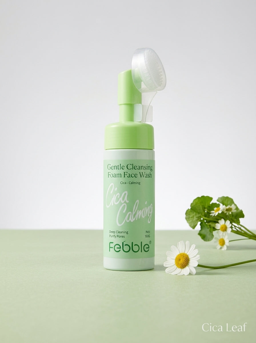 Febble Gentle Cleansing Mousse Foam Face Wash 160g